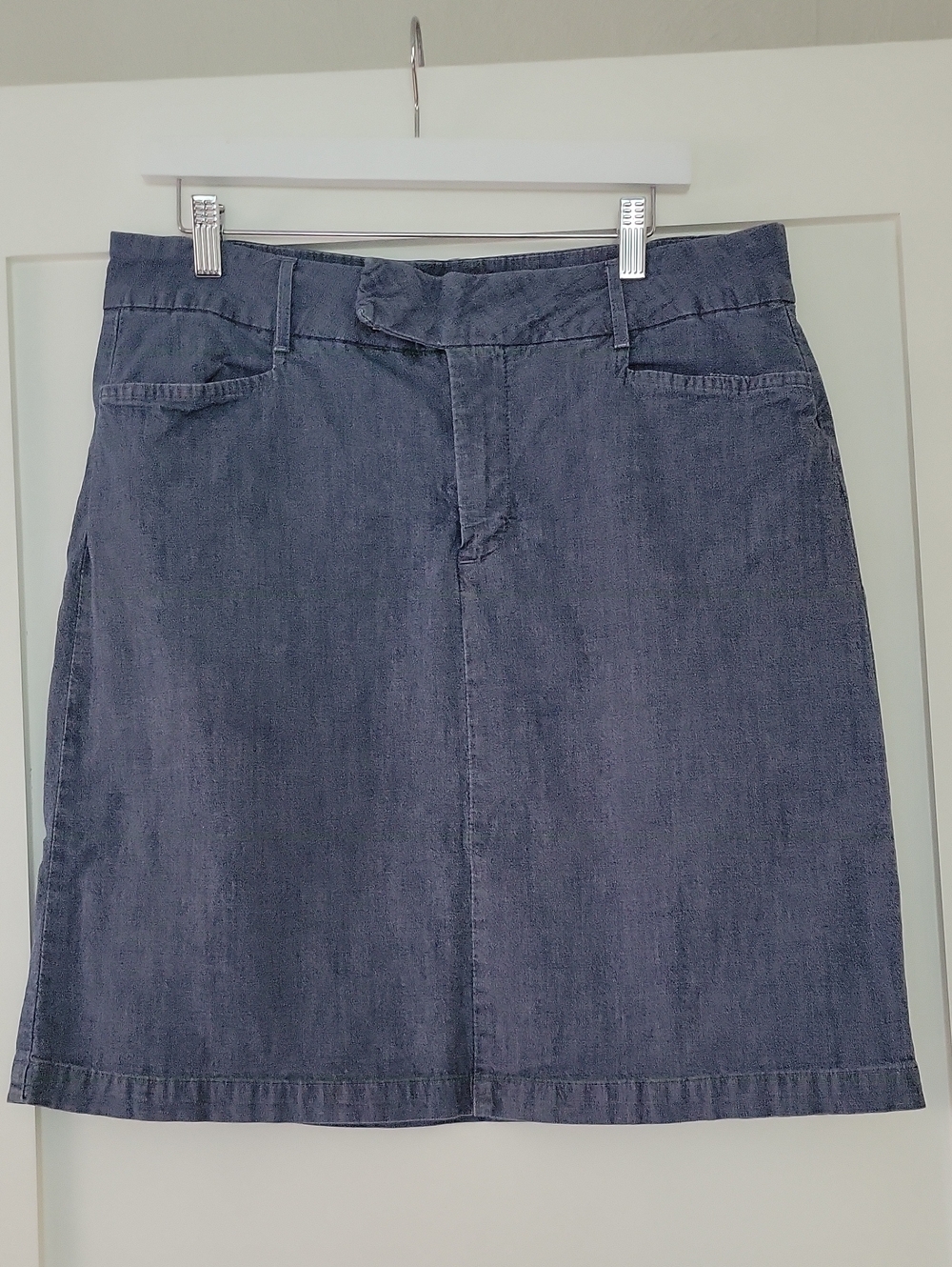 Riders by Lee Navy Blue Denim Mini Skirt
